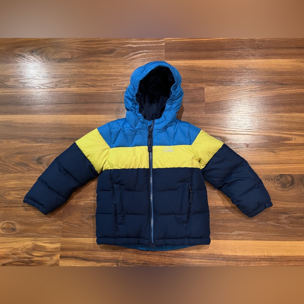 Toddlers' L.L.Bean Down Jacket, Colorblock